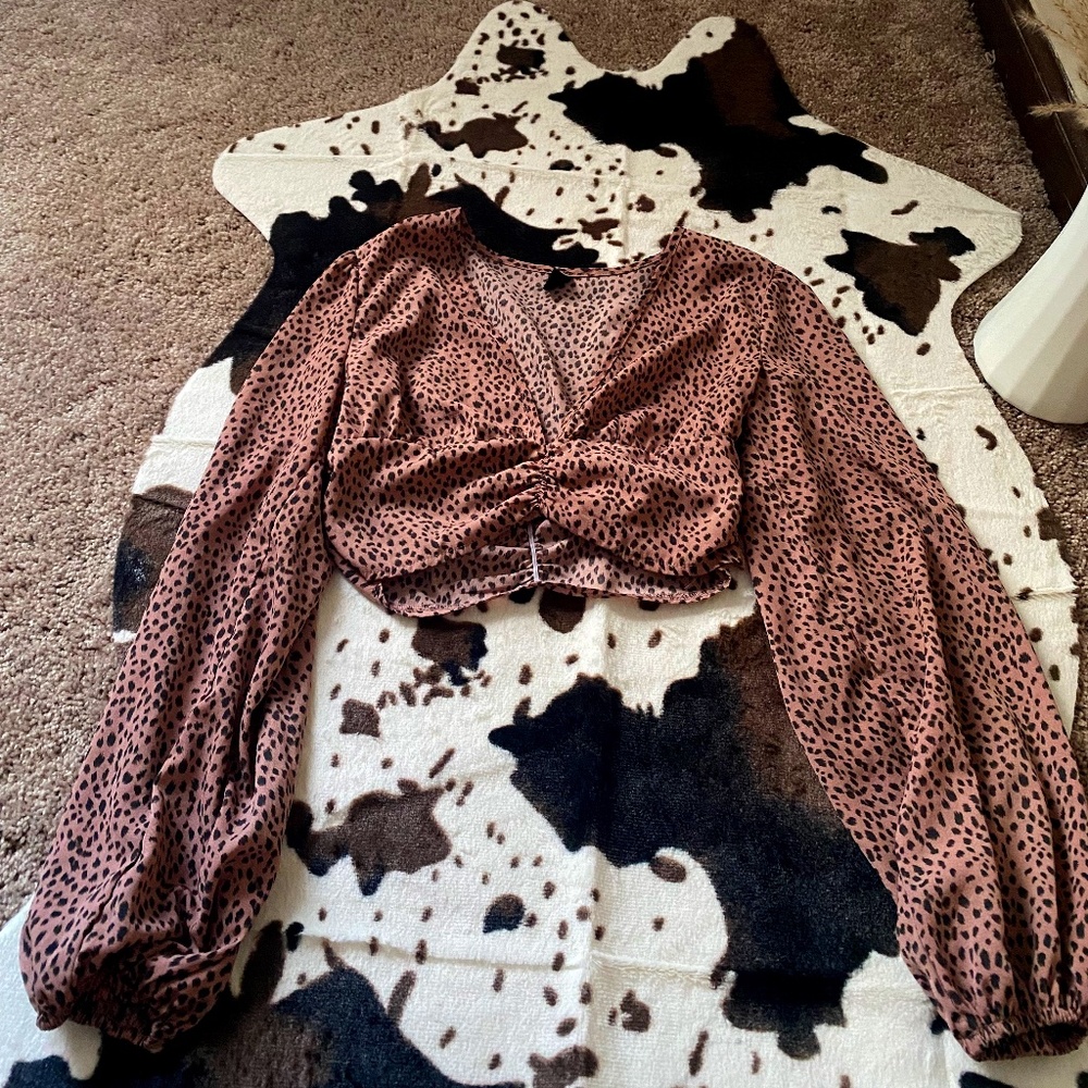 Leopard Top